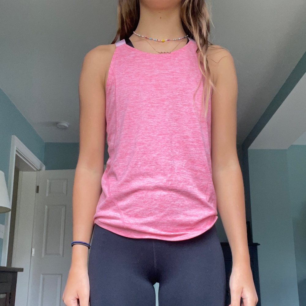 Pink Nike/dri-fit tank top